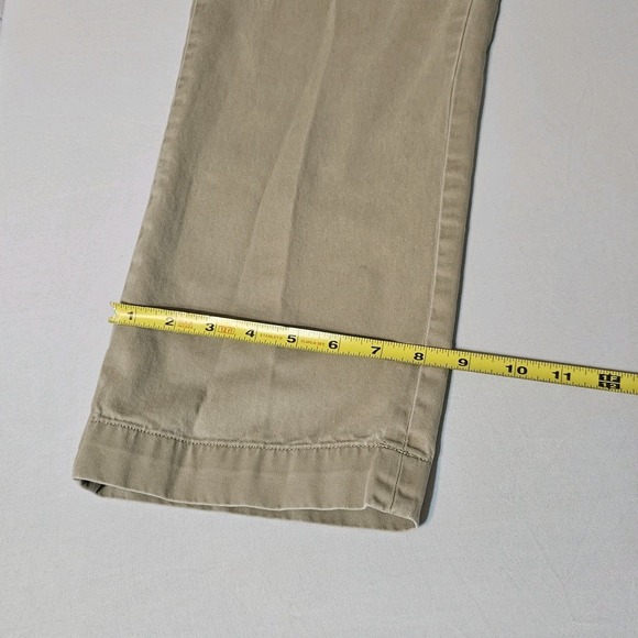 Vintage Polo Ralph Lauren Pleated Chinos 34x30 Khaki Tan Golf Pants Country Club - Picture 12 of 12